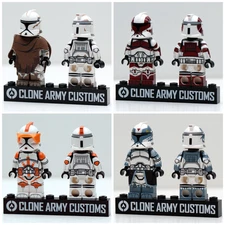 Realistic Phase 1 Clone Trooper Figures -Pick Figure!- NEW CAC Pad Printed