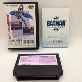 Dynamite Batman Return of the Joker Nintendo Famicom FC NES W/Box Japan Tested