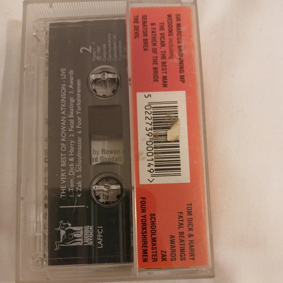 Rowan Atkinson-The Very Best Of -Live (1991) Fully play tested, Audio quality VG Foto 2 de 2