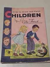 Vintage How to Draw Paint Children Art Book Viola French Walter Foster 31