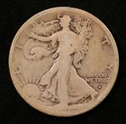 1916-S Walking Liberty Half Dollar 50C Silver Good Grade (#SLC00272)