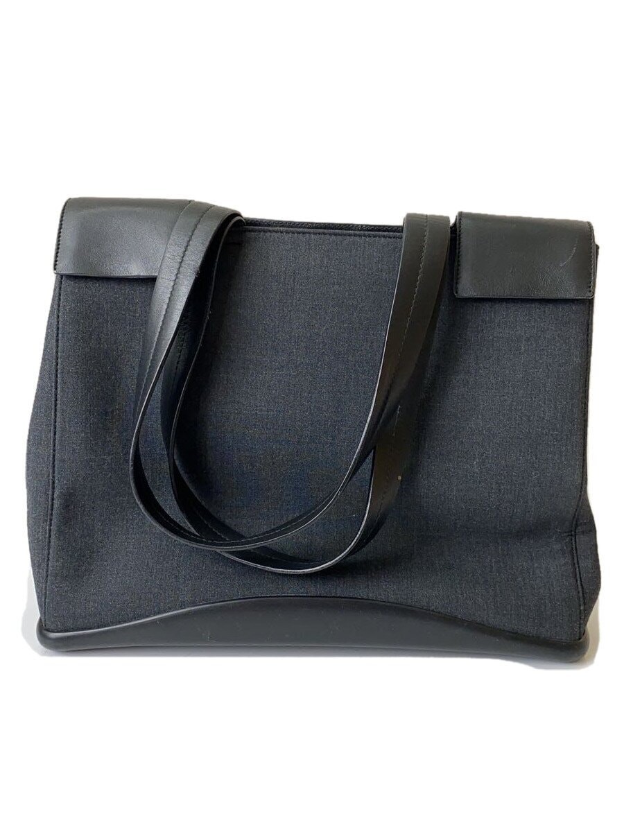 PRADA Black Leather Tote Bag B9285 Luxe Handbag