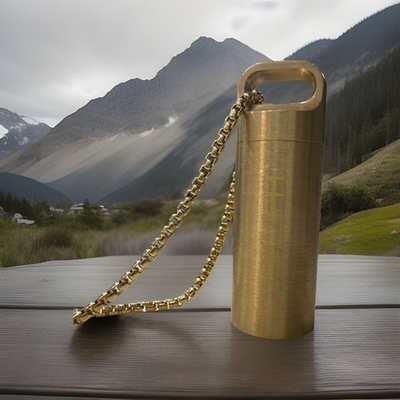 #ad Leela Quantum H.E.A.L. Energy Capsule w Quantum Charged Golden Necklace $39.99