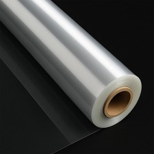 35 In x 220 Ft Clear Cellophane Wrap Roll 3 Mil Gift Wrapping Paper Baskets