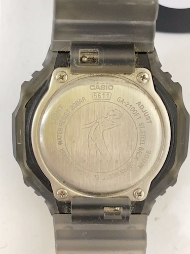 CASIO G-SHOCK GA-2100FT-8AJR Gray Resin Quartz Digital Analog Watch - Picture 8 of 9