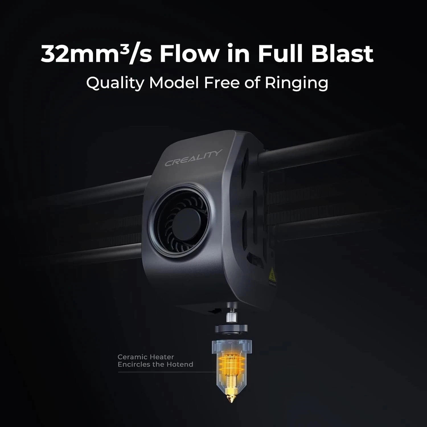 Offizieller Creality K1 3D Drucker High Speed mit 600mm/s 3D Drucker Auto Leveli - Bild 3