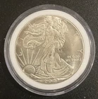 American Silver Eagle 2021,  beautiful silver, magnetic And weight tested , 1 Oz