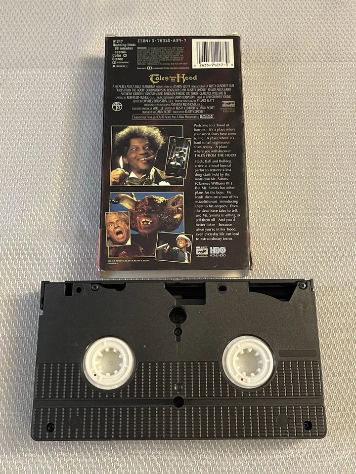 Tales From the Hood (VHS, 1995) HBO HORROR FREE SHIPPING!! Foto 2 de 4