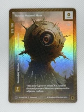 Wonders of the First FOIL OCM Strange Mutated Mass 078/100 1st Ed. Stamp EPIC