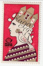 Czechoslovakia - PRAGA 1978 label(M)(8)