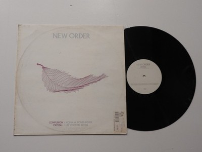 NEW ORDER confusion / crystal 12'' RECORD KOMA & BONES LEE COOMBS REMIX DJ BREAKS