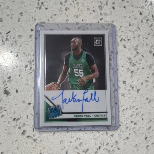 Panini 2019-20 Donruss Optic Rated Rookie Autograph Tacko Fall #161 Celtics