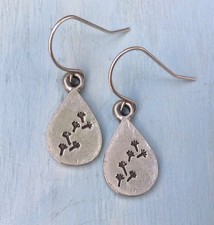 NEW DANDELION SUNDANCE CHARM HANDMADE SILVER ARTISAN JEWELRY EARRINGS
