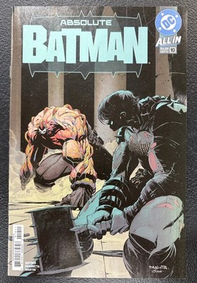 Absolute Batman #10 Nick Dragotta Cover (DC Comics September 2025)