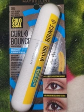 MAYBELLINE ~ The Colossal Curl Bounce Mascara ~ Very Black 365 ~ 0.33 fl oz