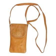 Pieces, Handytasche, Unisex (Erwachsene), Leder, Braun, 7, 1, 13 cm #vCN