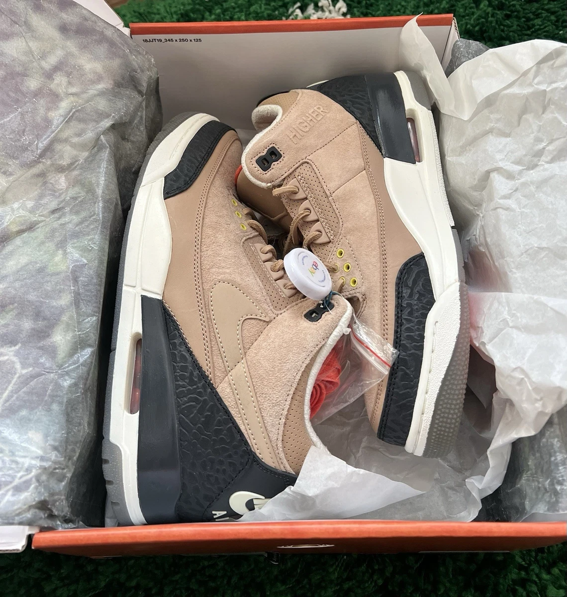 Jordan 3 Retro JTH NRG Bio Beige for Sale | Authenticity Jordan 3 Retro JTH NRG Bio Beige for Sale | Authenticity