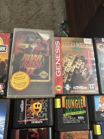 Sega Genesis Game Lot of 27 (No Duplicates) Street Fighter, Mortal Kombat, Sonic