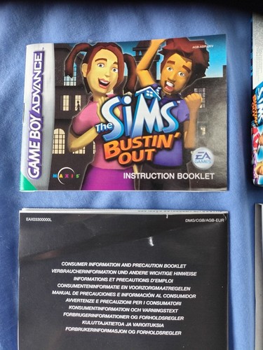 The Sim Bustin Out GBA TESTED + WORKING - Box, Manual Included Amazing Condition - Picture 8 of 20