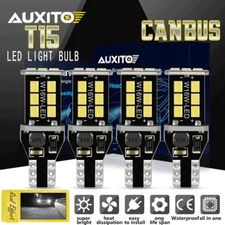 AUXITO 4 921 912 LED Reverse Backup Light Bulb 2400LM 6000K Super Bright T15 EOE