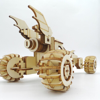 Puzzle 3D in Legno: Modelli Unici da Assemblare per Tutti - Figured'Art