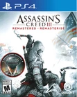 Assassin's Creed III 3: Remastered (Sony PlayStation 4 PS4, 2019)