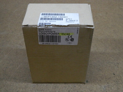 Siemens power supply Stromversorgung Logo!Power 15V/4A 6ep1352-1sh01