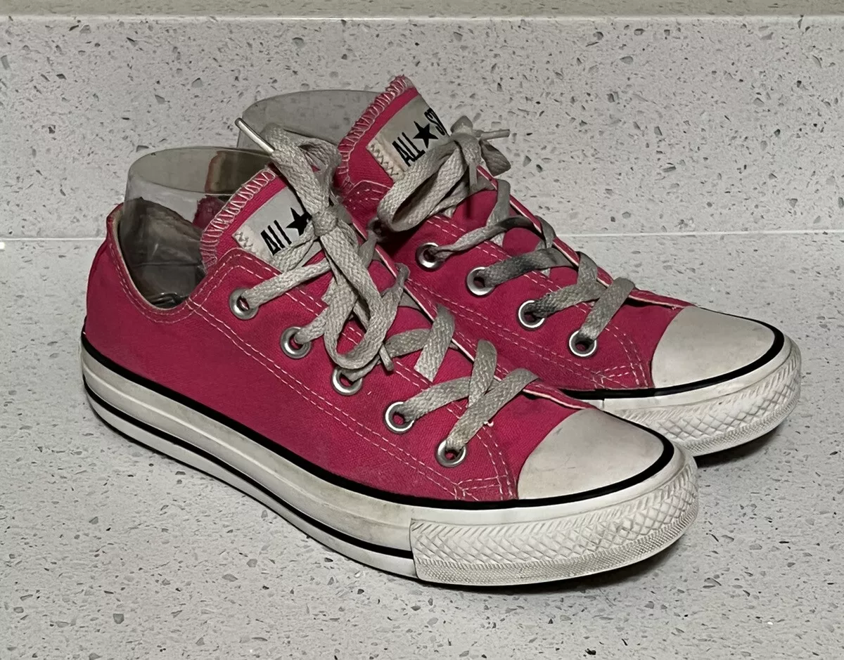 Converse Shoes Womens Size 6 Mens Size 4 All Star Pink Top eBay