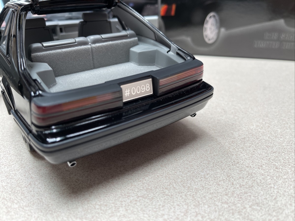 1/18 GMP 1986 Mustang SVO Black Paint Flaw 8064 See Photos