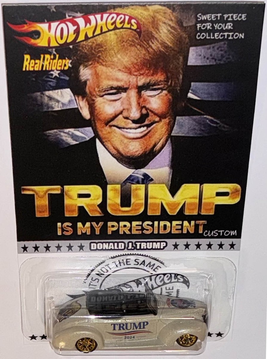 40 Ford Custom Hot Wheels Car Trump is My President Series | eBay