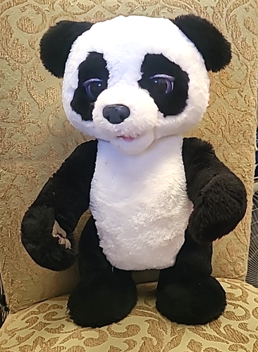 Hasbro FurReal*CIRUELA*Curious Panda Bear Interactivo/Sonido/Movimiento/Unidad de Trabajo - Imagen 2 de 9
