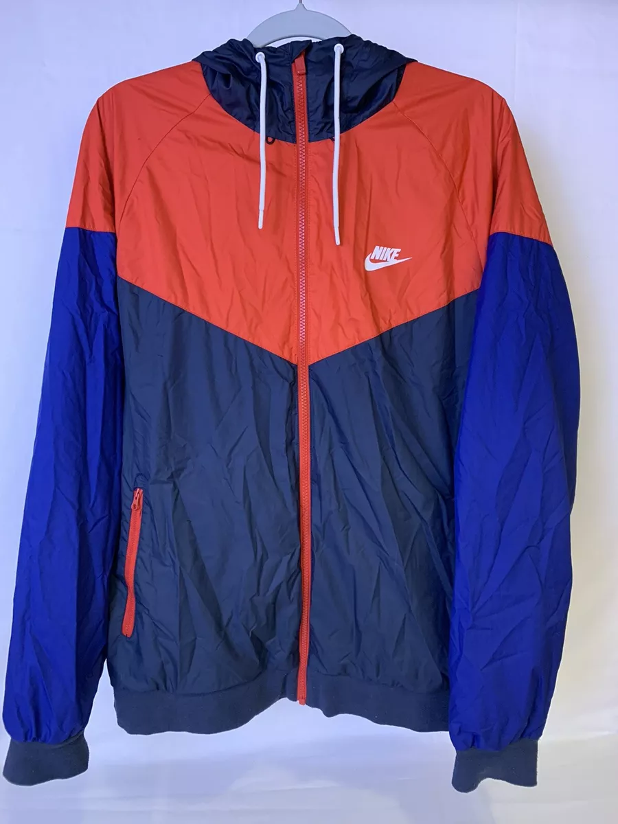 Nike Sportswear Windrunner Hooded Jacket Mens XL Tall AR2191 410