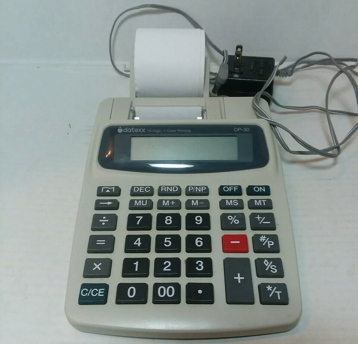 Datexx 10-Digit/1-color Printing Dp-30 Home-Office calculator. | eBay
