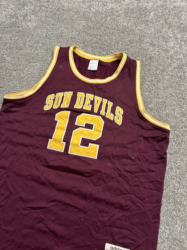 LAFAYETTE Fat LEVER Arizona State SUNDEVILS Basketball ADIDAS Jersey XL 52 Sewn - Picture 4 of 12