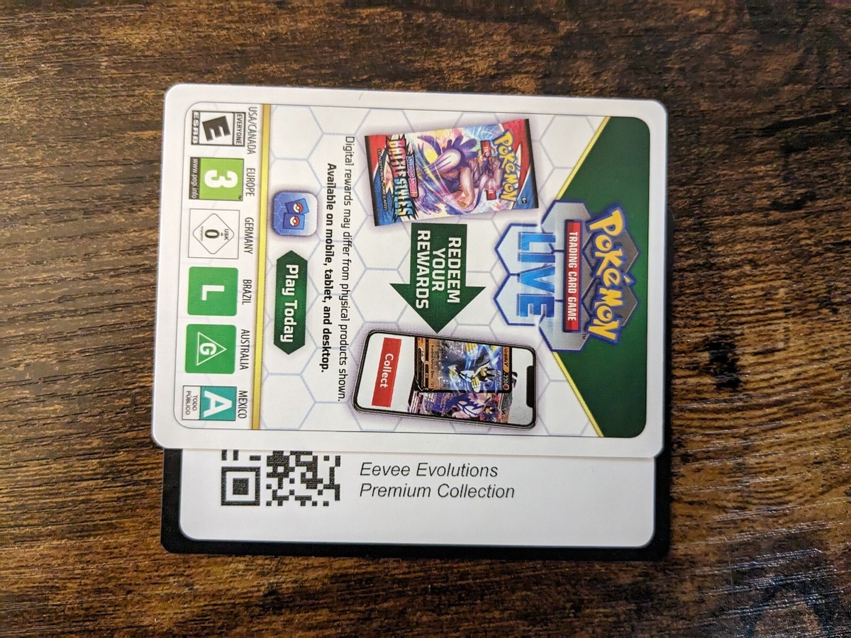EEVEE Evolutions Premium Collection Gamestop Pokemon TCG Live
