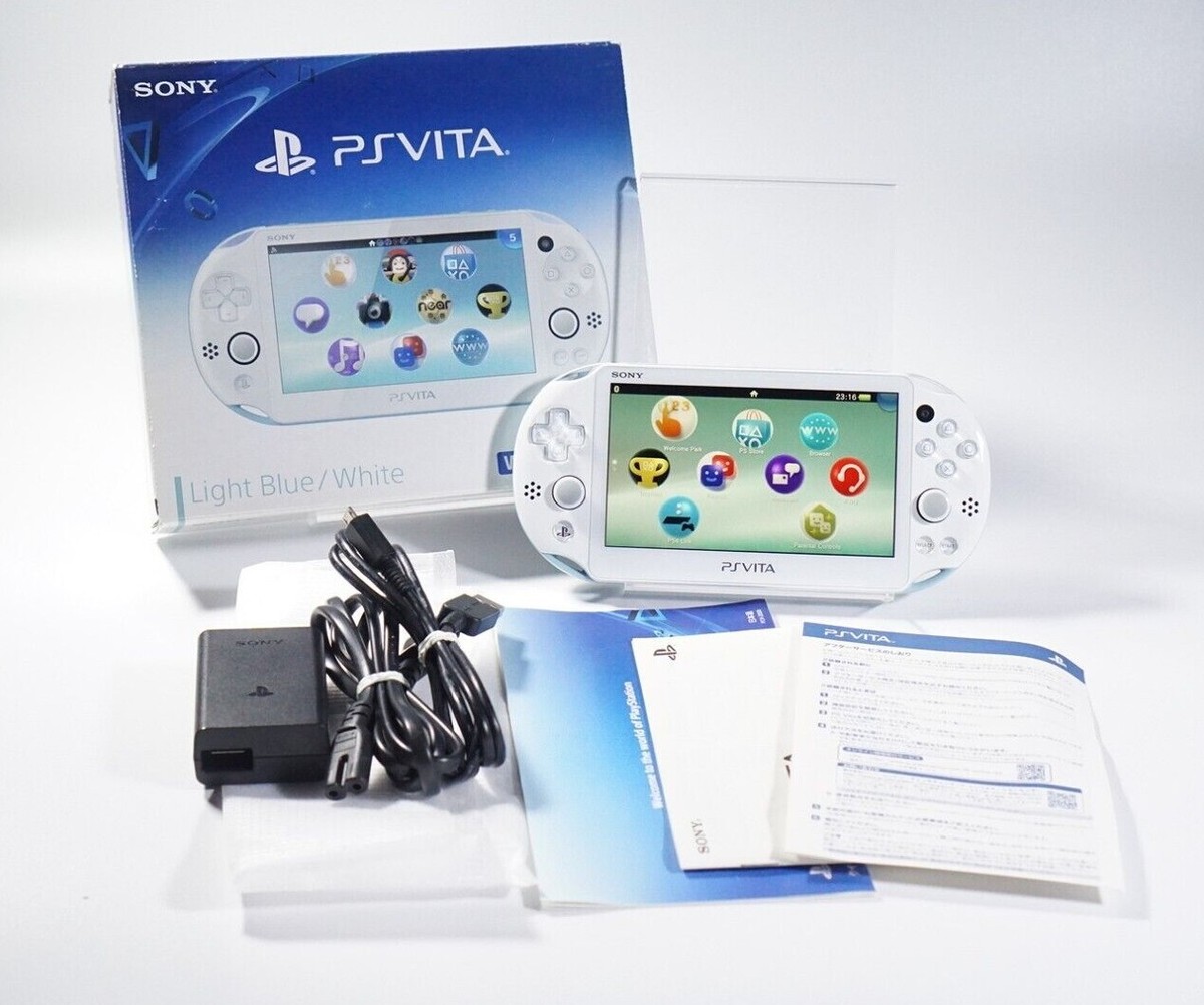 PS Vita PCH-2000 Console Box Charger Accessories SONY Used Japan