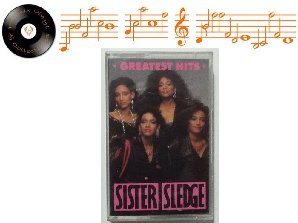 Sister Sledge Greatest Hits Cassette Tape Album - EX