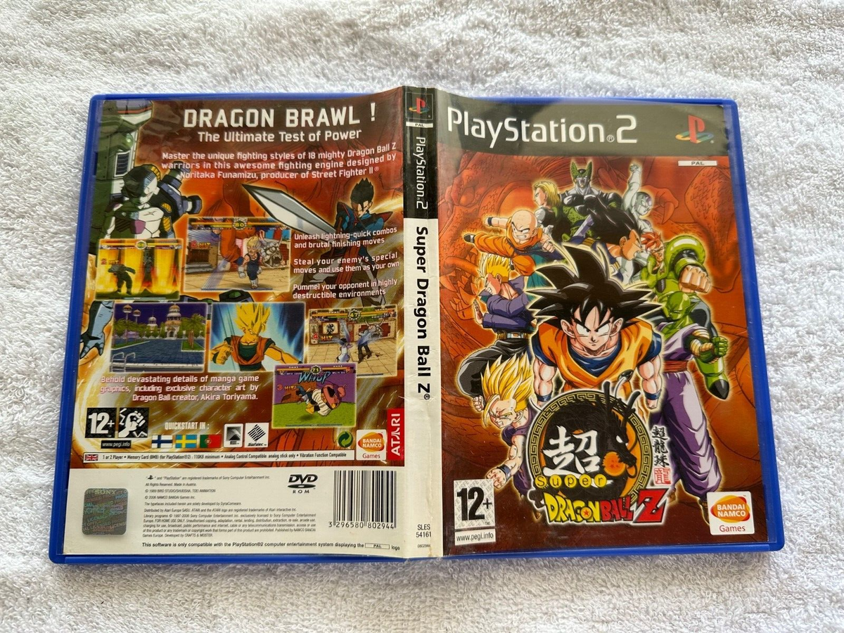 Jeu Super Dragon Ball Z PAL Fr Pour PlayStation 2 - Complet Avec Notice Et Boîte