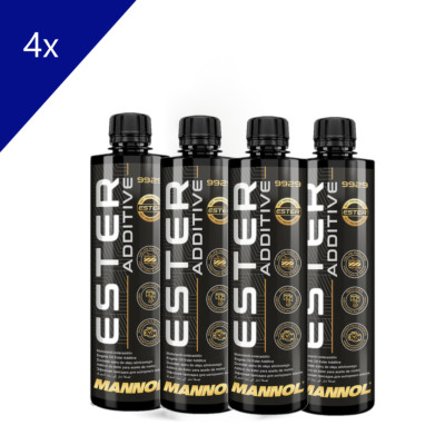 Additive  4x 450mL MANNOL Ester Motoröl Additive / Verschleißschutz - 9929