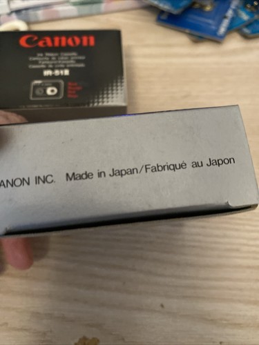 Máquinas de escribir electrónicas selladas con cinta de tinta roja Canon IR-51 II envío rápido nuevas - Imagen 2 de 5