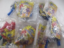 Blockbuster 1997 - Beetleborgs Pencil Toppers - Characters Lot of 9  NIP 