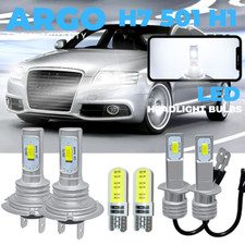For Audi A6 C6 Led White Xenon 6000k Hid Headlight Side Light Bulbs 12v 2004-11