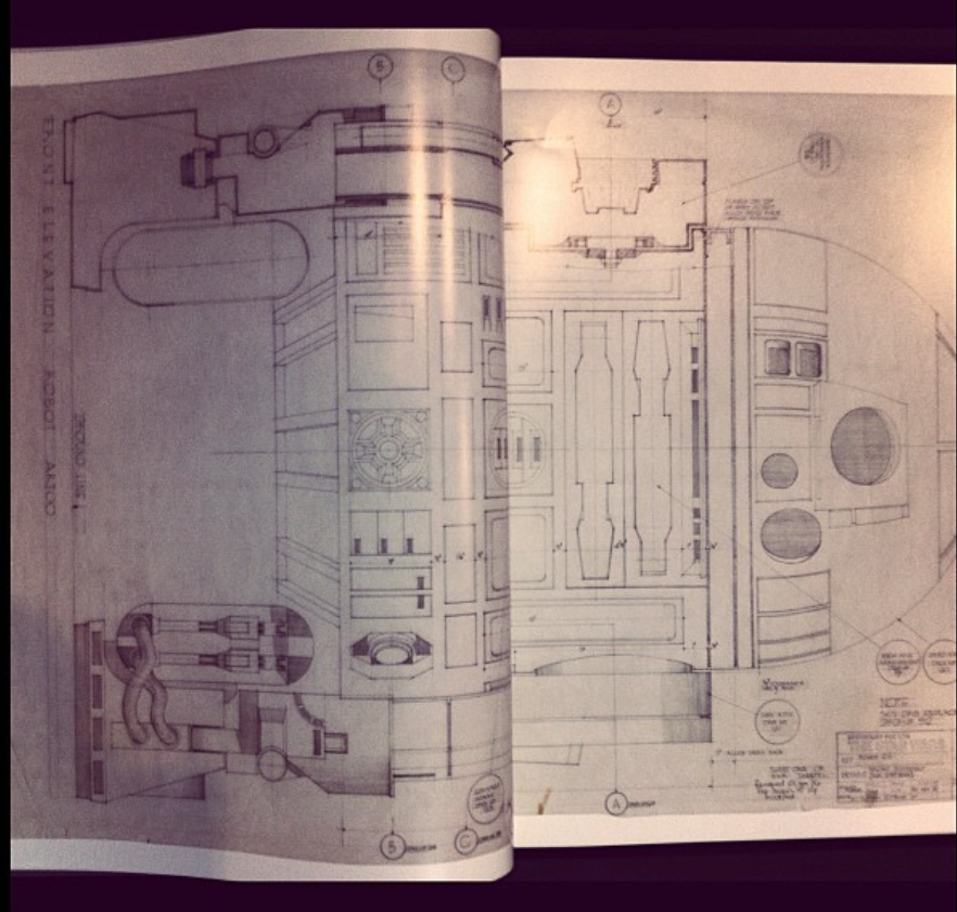 RARE Star Wars The Blueprints Limited Edition complete with brown