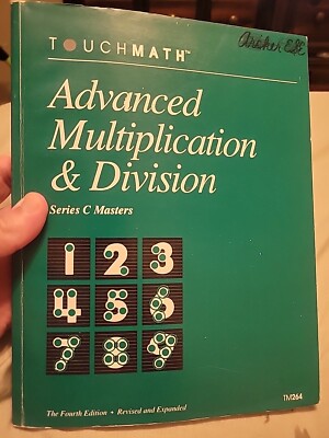 Touchmath Advanced Multiplication & Division Series  C Master Math