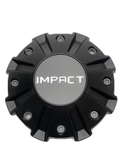 Impact Matte Black Wheel Center Cap D003-FB D003