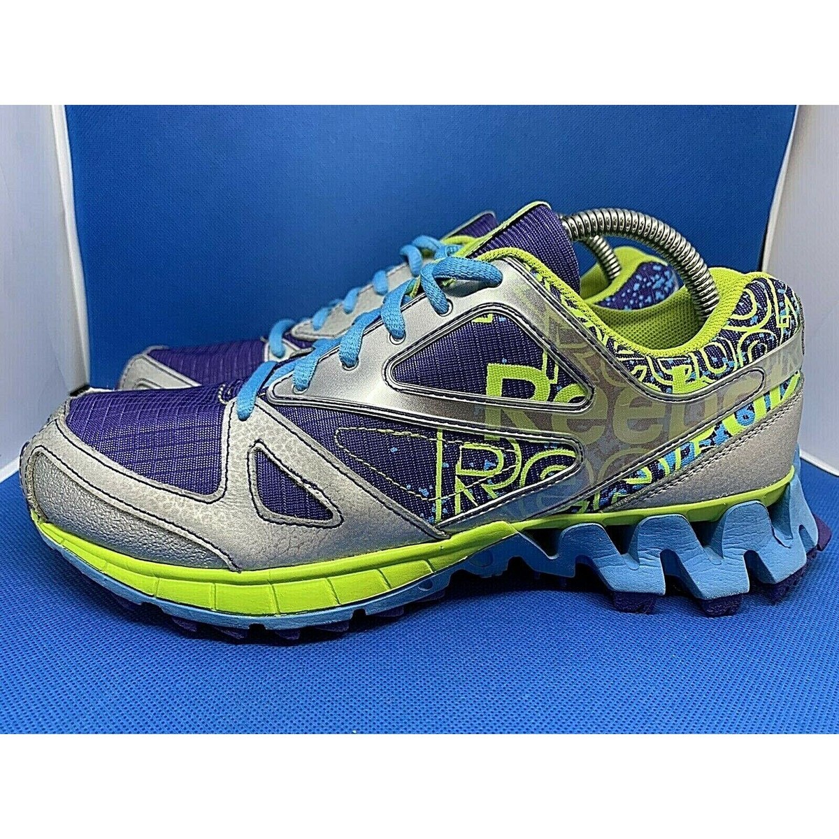 Reebok Purple and Green Athletic Shoes FloatZig 1 Shoes - Reebok main image 2