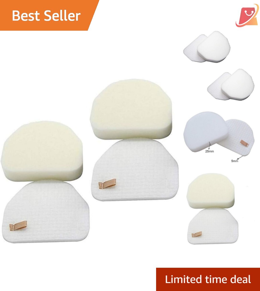 Shark Rocket NV Series & DuoClean Replacement Filters 2 Pack - High Quality