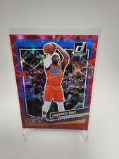 2023-24 Panini Donruss Basketball #85 Luguentz Dort Red Diamond Holo