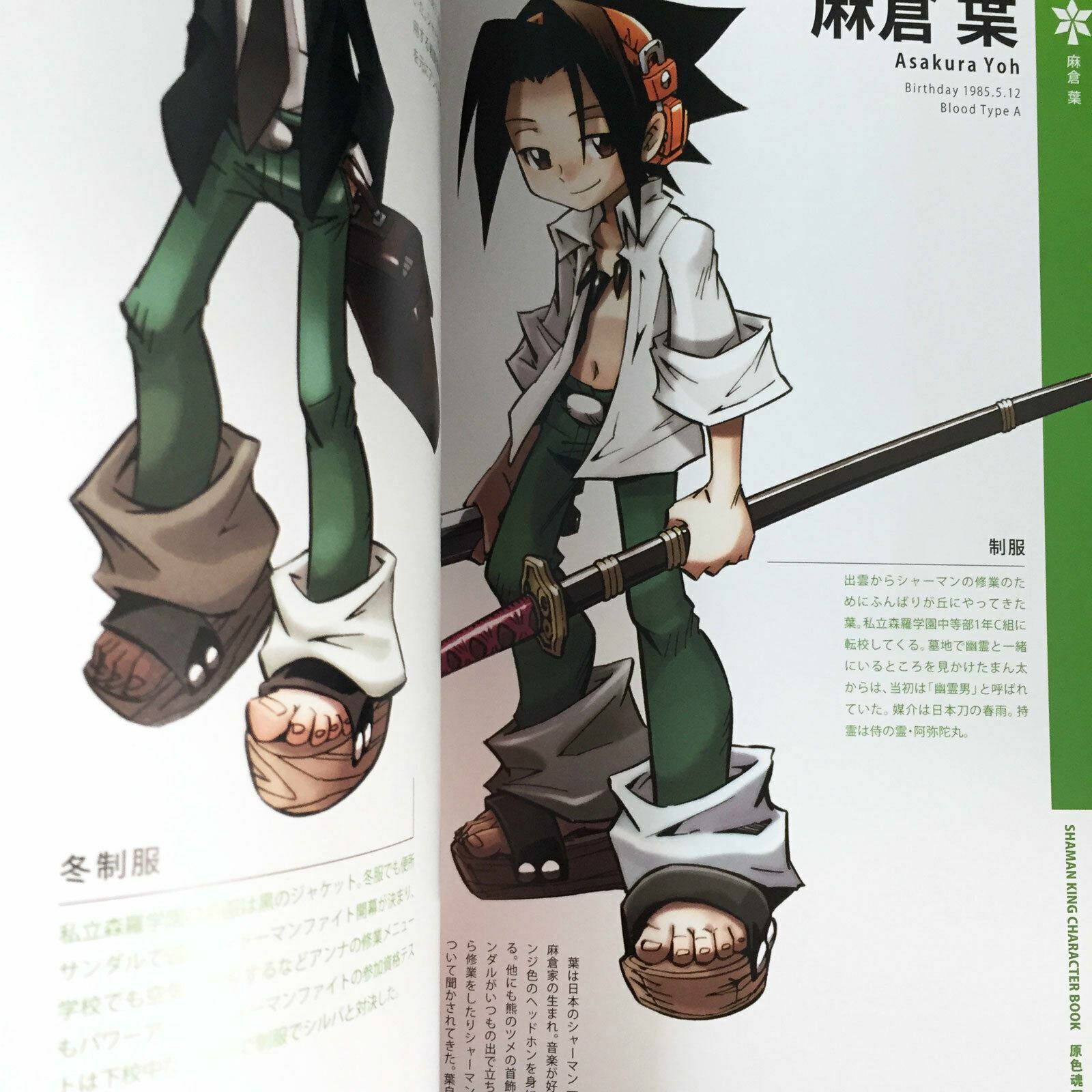 New Shaman King Character Book Japan Anime Manga Art Book Hiroyuki Takei Ebay