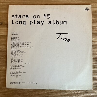 Stars On 45 Long Play Album Vinyl LP